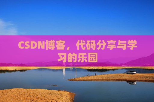 CSDN博客，代码分享与学习的乐园